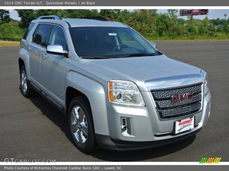 Quicksilver Metallic / Jet Black 2014 GMC Terrain SLT