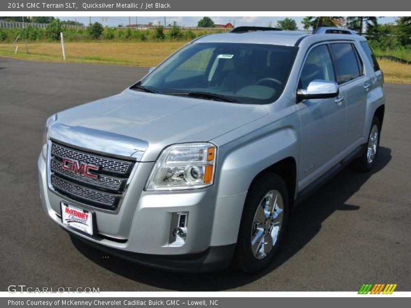 Quicksilver Metallic / Jet Black 2014 GMC Terrain SLT
