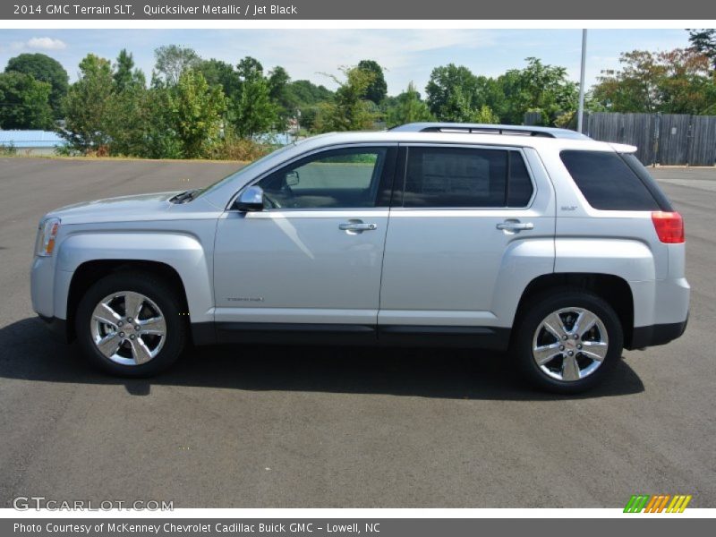Quicksilver Metallic / Jet Black 2014 GMC Terrain SLT