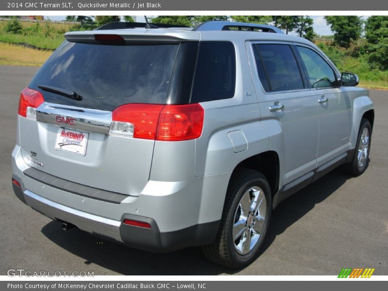 Quicksilver Metallic / Jet Black 2014 GMC Terrain SLT
