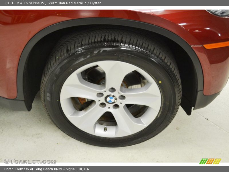 Vermillion Red Metallic / Oyster 2011 BMW X6 xDrive35i