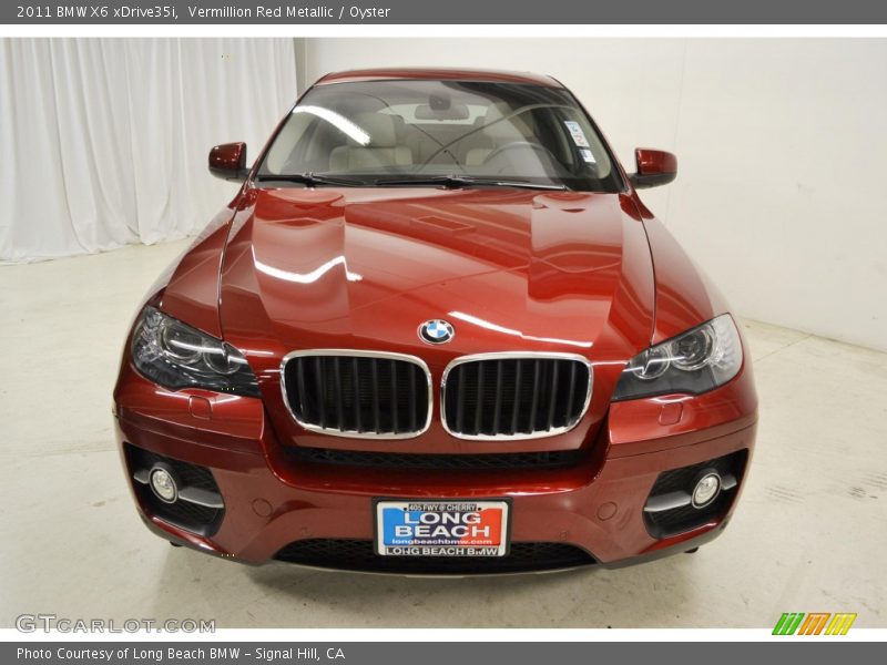 Vermillion Red Metallic / Oyster 2011 BMW X6 xDrive35i
