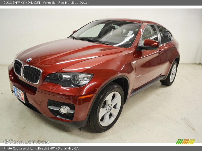 Vermillion Red Metallic / Oyster 2011 BMW X6 xDrive35i