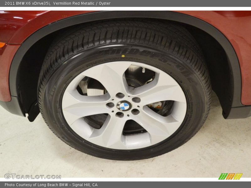 Vermillion Red Metallic / Oyster 2011 BMW X6 xDrive35i
