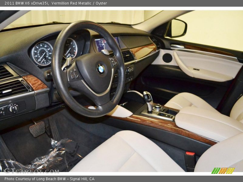 Vermillion Red Metallic / Oyster 2011 BMW X6 xDrive35i
