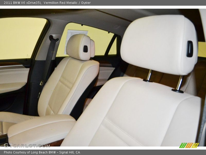 Vermillion Red Metallic / Oyster 2011 BMW X6 xDrive35i