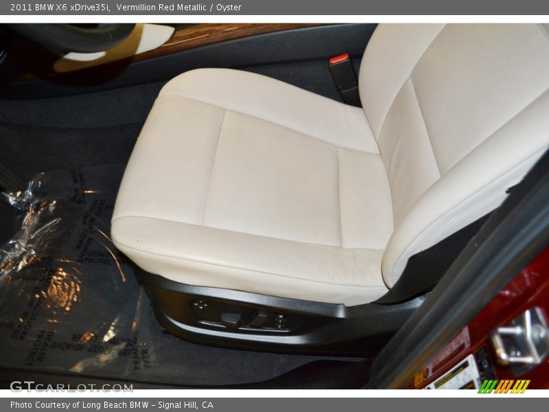 Vermillion Red Metallic / Oyster 2011 BMW X6 xDrive35i