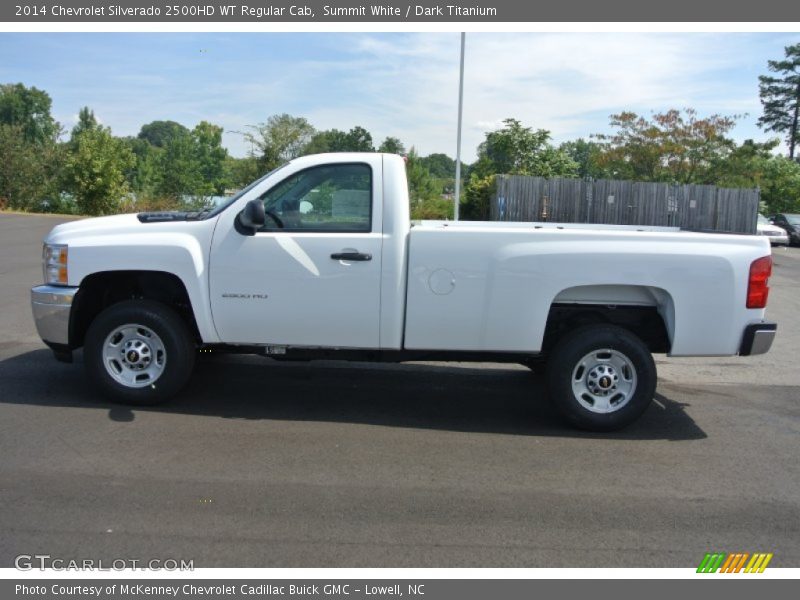  2014 Silverado 2500HD WT Regular Cab Summit White