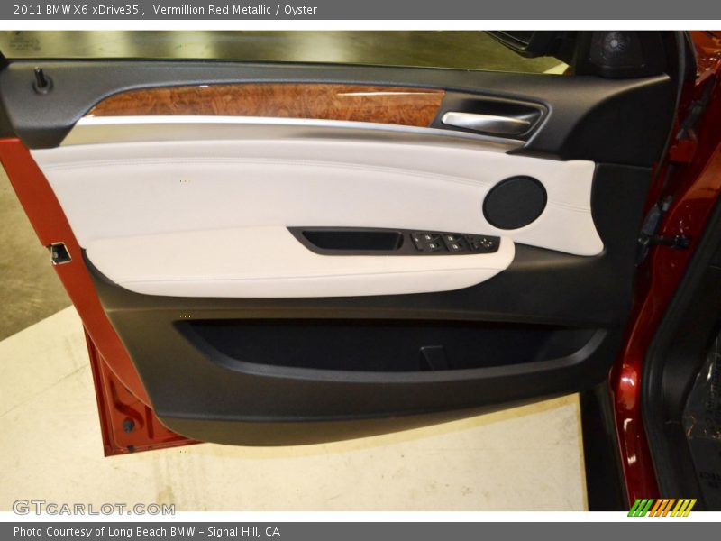 Vermillion Red Metallic / Oyster 2011 BMW X6 xDrive35i