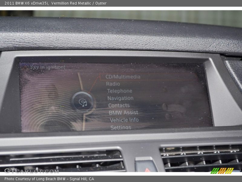 Vermillion Red Metallic / Oyster 2011 BMW X6 xDrive35i