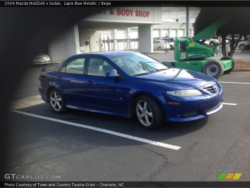 Lapis Blue Metallic / Beige 2004 Mazda MAZDA6 s Sedan