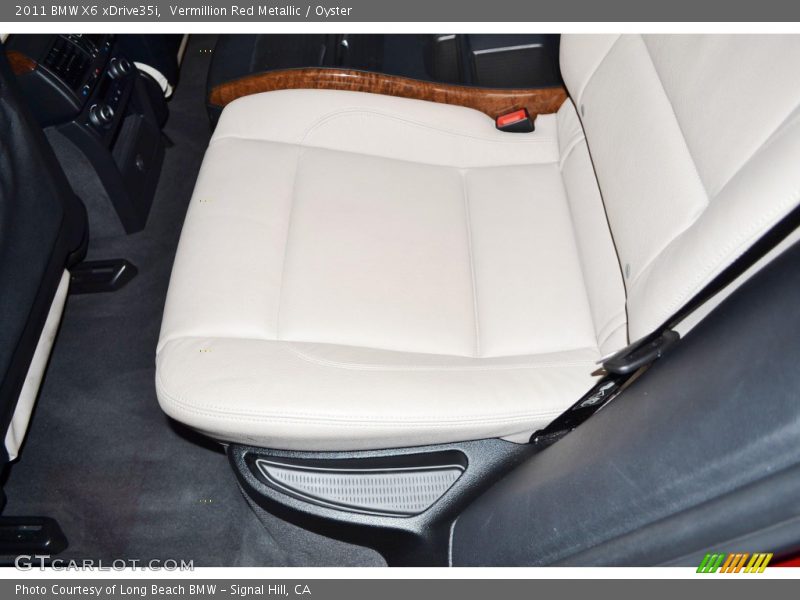 Vermillion Red Metallic / Oyster 2011 BMW X6 xDrive35i