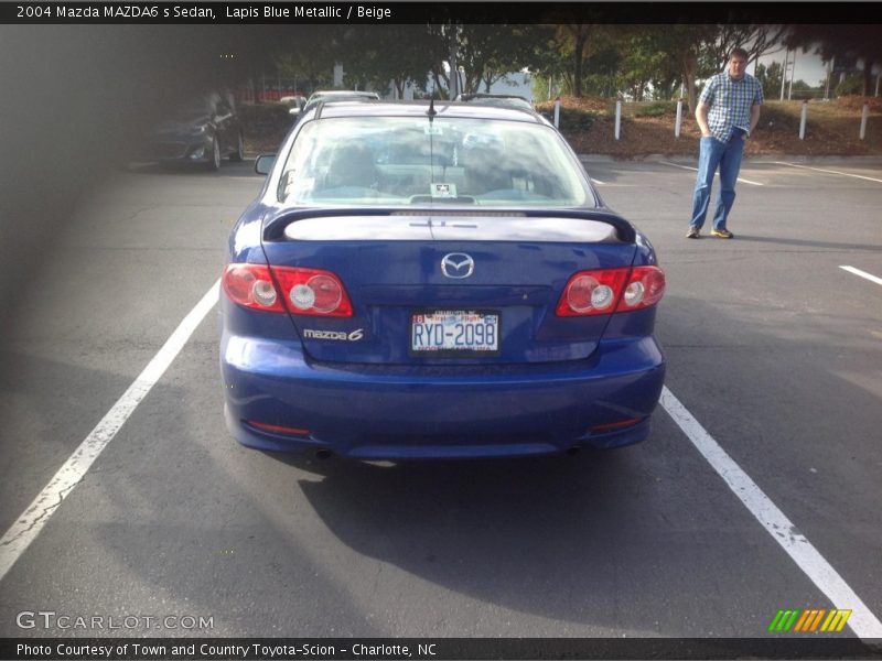 Lapis Blue Metallic / Beige 2004 Mazda MAZDA6 s Sedan