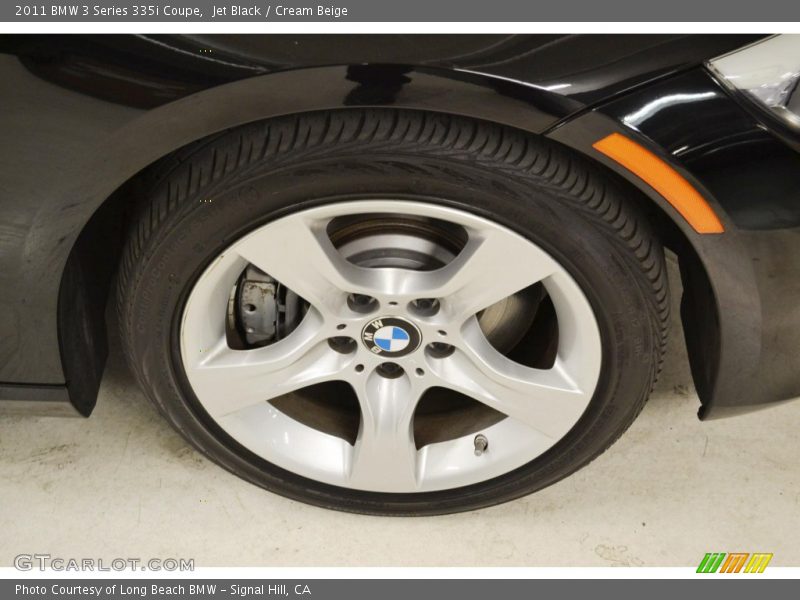Jet Black / Cream Beige 2011 BMW 3 Series 335i Coupe