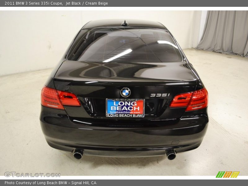 Jet Black / Cream Beige 2011 BMW 3 Series 335i Coupe