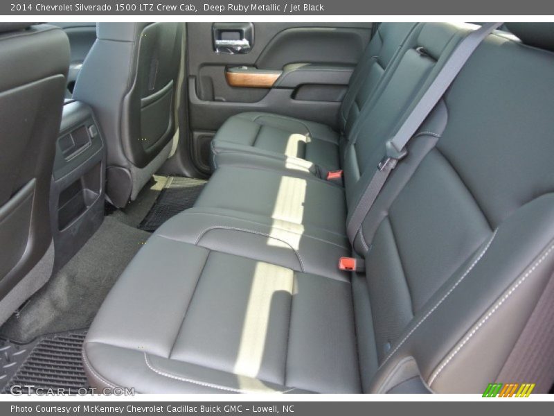 Deep Ruby Metallic / Jet Black 2014 Chevrolet Silverado 1500 LTZ Crew Cab