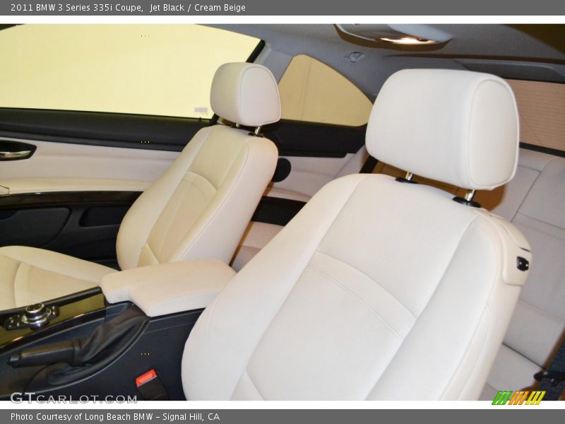 Jet Black / Cream Beige 2011 BMW 3 Series 335i Coupe