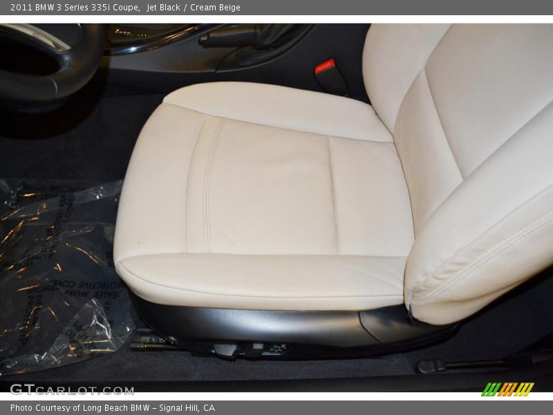 Jet Black / Cream Beige 2011 BMW 3 Series 335i Coupe