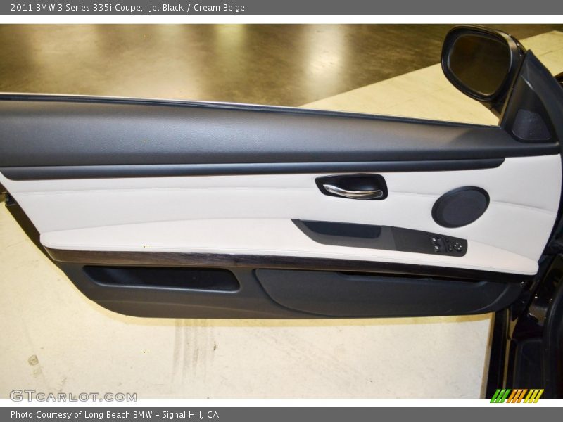Jet Black / Cream Beige 2011 BMW 3 Series 335i Coupe
