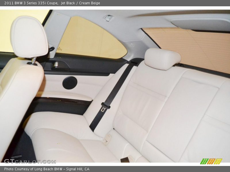 Jet Black / Cream Beige 2011 BMW 3 Series 335i Coupe