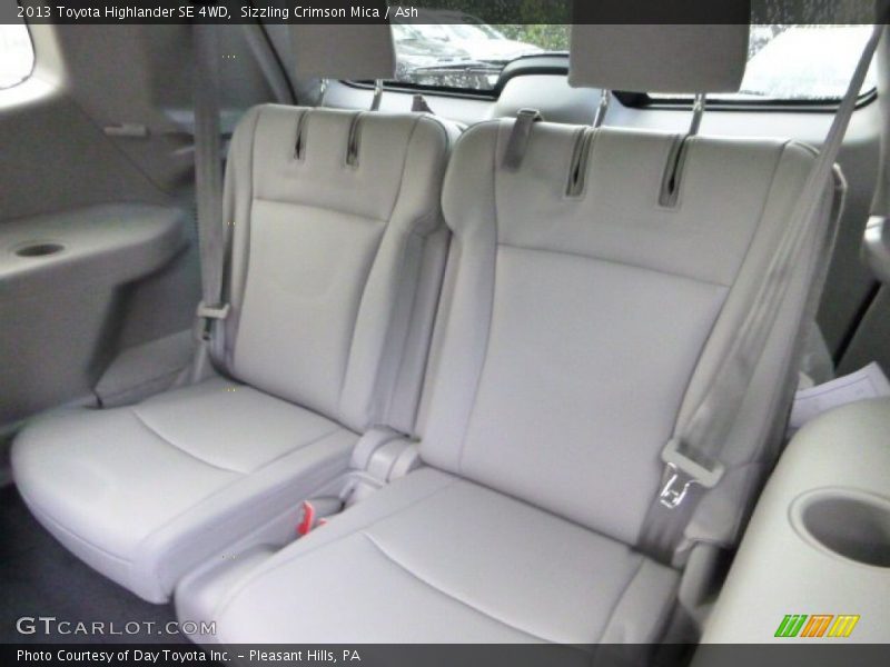 Sizzling Crimson Mica / Ash 2013 Toyota Highlander SE 4WD