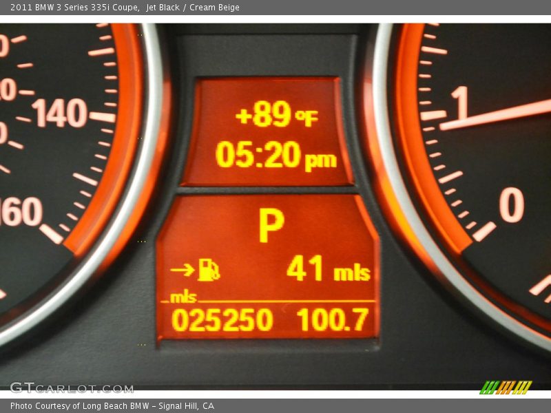 Jet Black / Cream Beige 2011 BMW 3 Series 335i Coupe