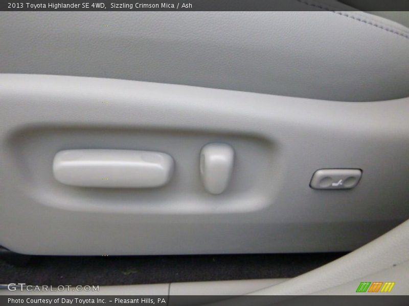 Sizzling Crimson Mica / Ash 2013 Toyota Highlander SE 4WD