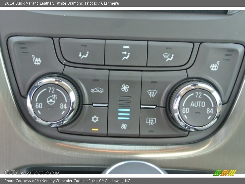 White Diamond Tricoat / Cashmere 2014 Buick Verano Leather