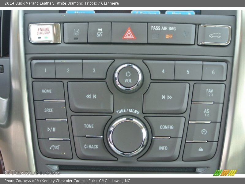 Controls of 2014 Verano Leather