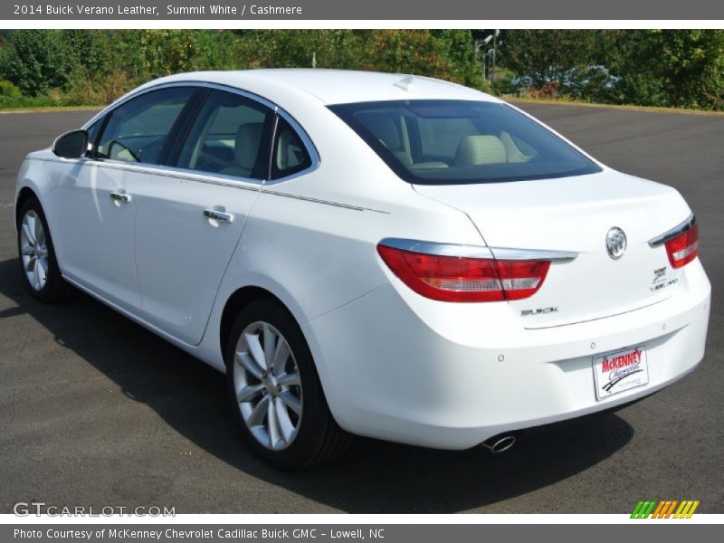 Summit White / Cashmere 2014 Buick Verano Leather