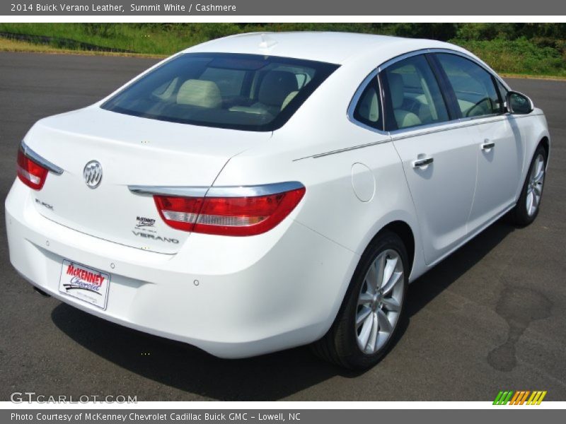 Summit White / Cashmere 2014 Buick Verano Leather