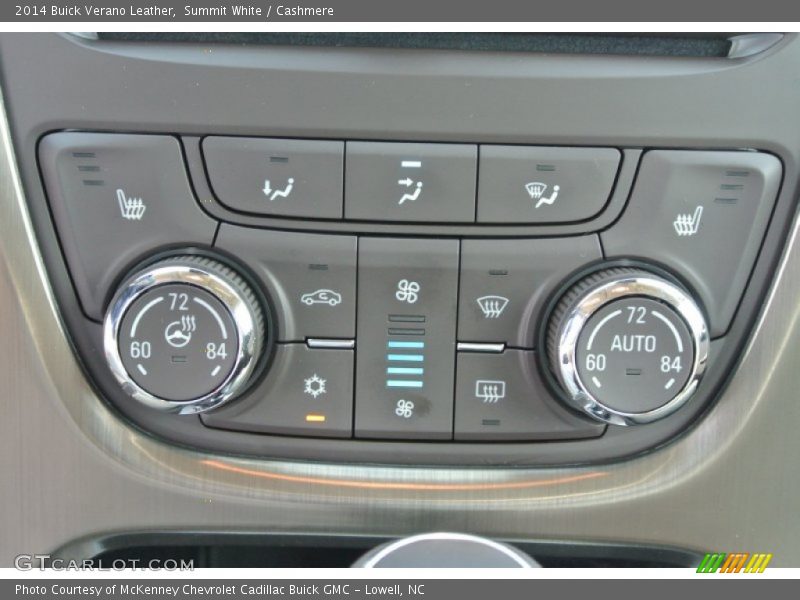Controls of 2014 Verano Leather