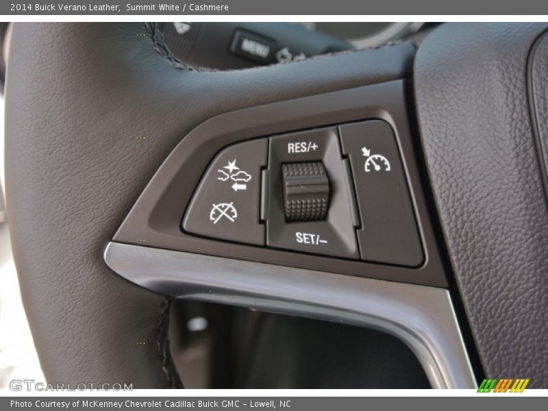 Controls of 2014 Verano Leather