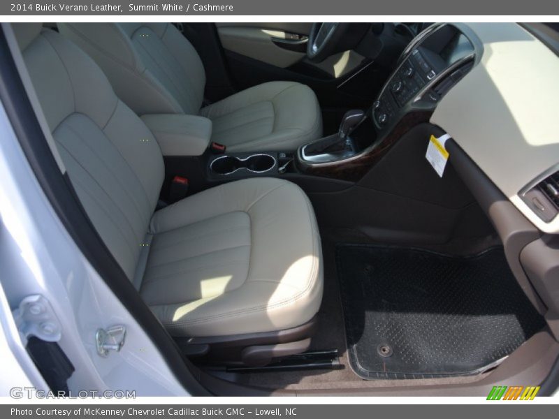 Summit White / Cashmere 2014 Buick Verano Leather