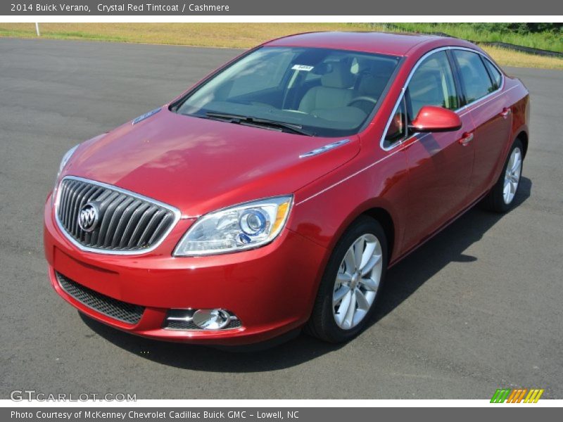 Crystal Red Tintcoat / Cashmere 2014 Buick Verano