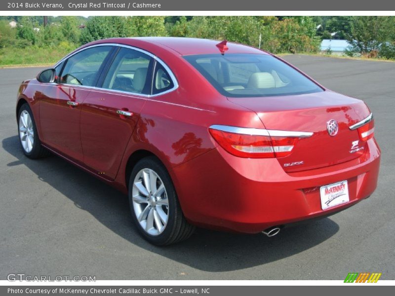 Crystal Red Tintcoat / Cashmere 2014 Buick Verano