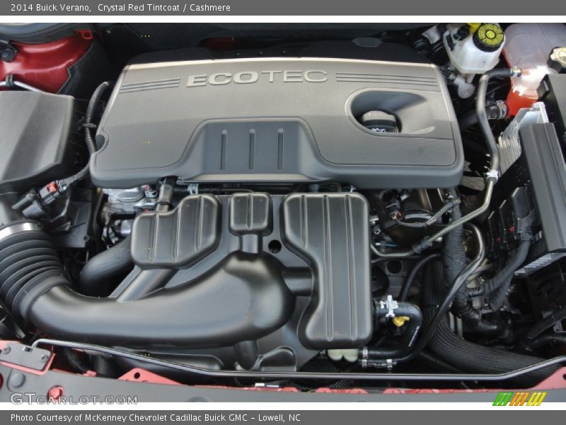  2014 Verano  Engine - 2.4 Liter DI DOHC 16-Valve VVT ECOTEC 4 Cylinder