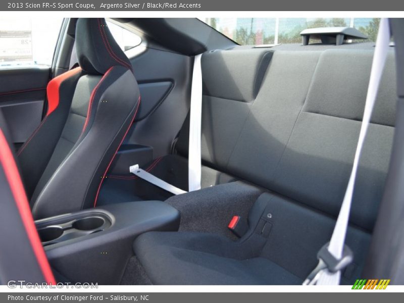 Rear Seat of 2013 FR-S Sport Coupe