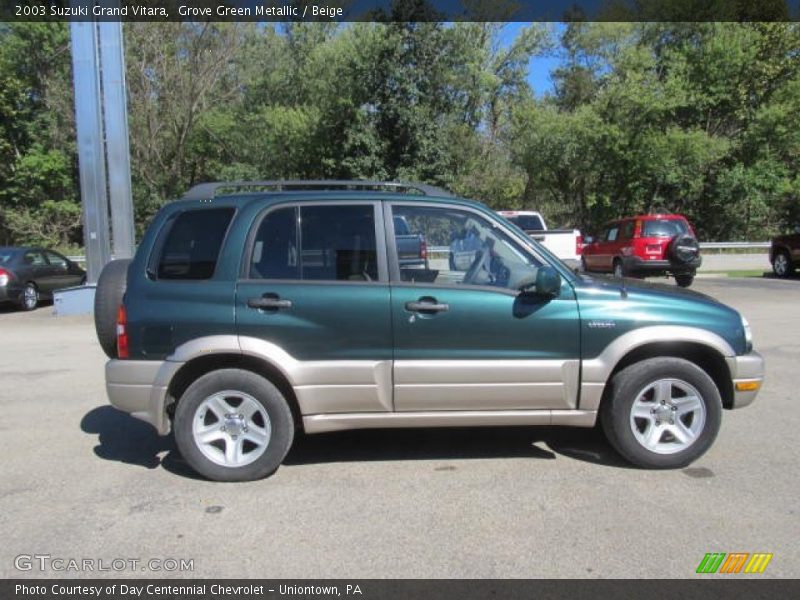  2003 Grand Vitara  Grove Green Metallic