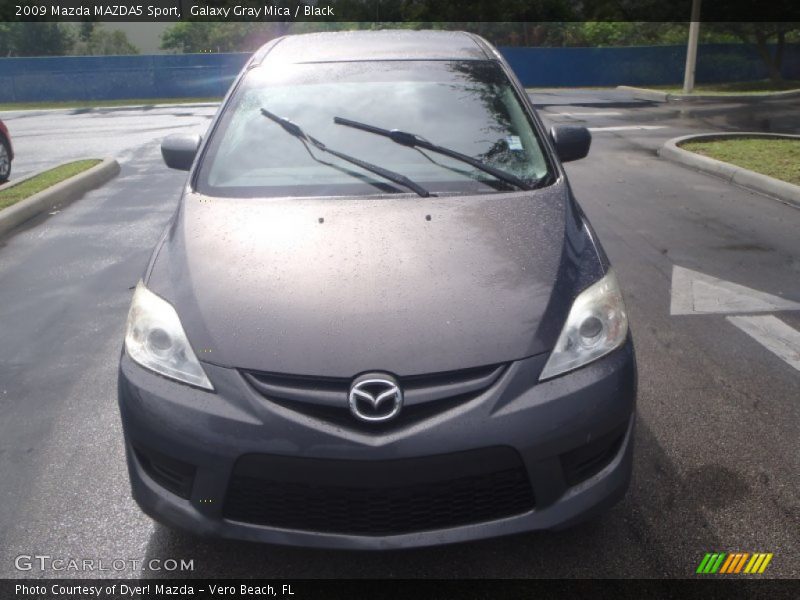 Galaxy Gray Mica / Black 2009 Mazda MAZDA5 Sport