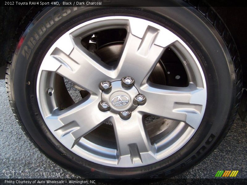 Black / Dark Charcoal 2012 Toyota RAV4 Sport 4WD