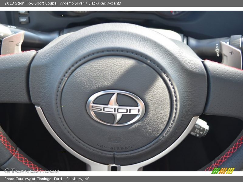 Argento Silver / Black/Red Accents 2013 Scion FR-S Sport Coupe