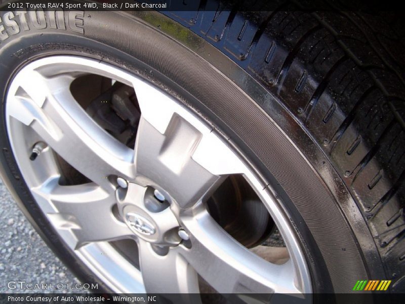 Black / Dark Charcoal 2012 Toyota RAV4 Sport 4WD