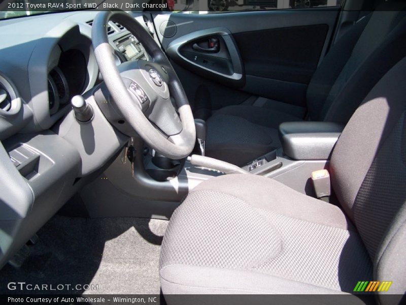 Black / Dark Charcoal 2012 Toyota RAV4 Sport 4WD