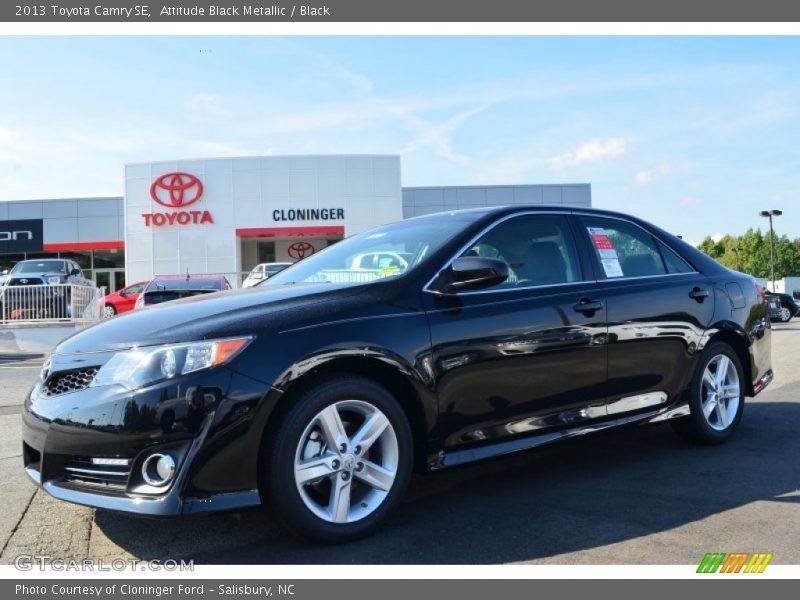 Attitude Black Metallic / Black 2013 Toyota Camry SE