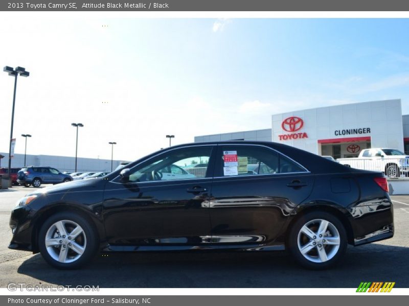 Attitude Black Metallic / Black 2013 Toyota Camry SE