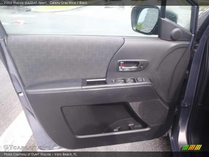 Galaxy Gray Mica / Black 2009 Mazda MAZDA5 Sport
