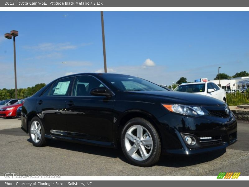 Attitude Black Metallic / Black 2013 Toyota Camry SE