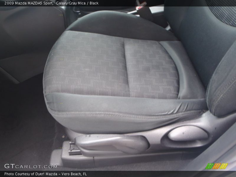 Galaxy Gray Mica / Black 2009 Mazda MAZDA5 Sport