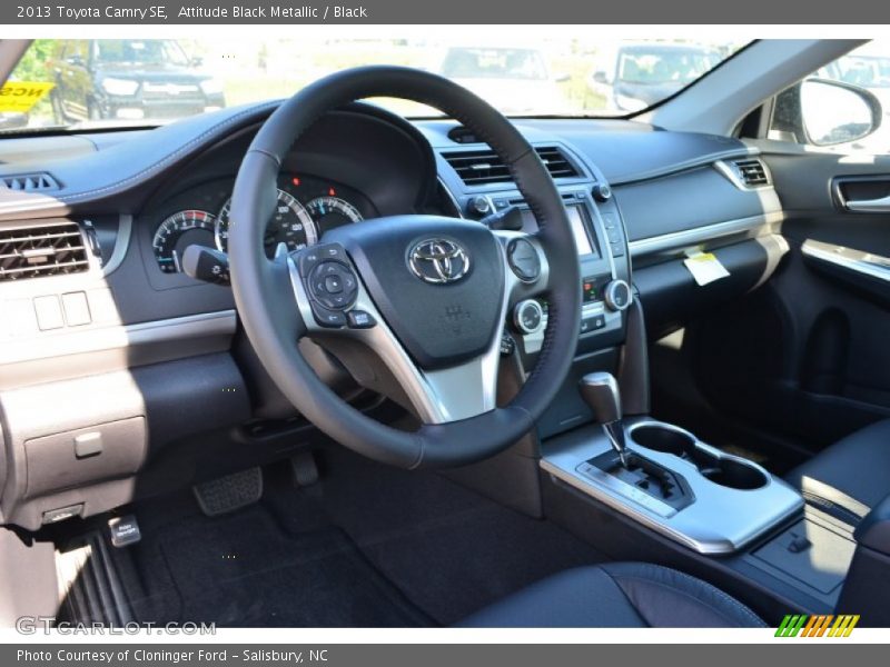 Attitude Black Metallic / Black 2013 Toyota Camry SE